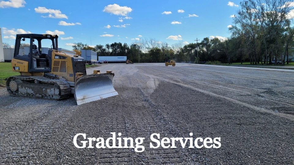 Here at Romine Excavating & Septic we offer a variety of Grading services such as Yard Finish Grading and Grading for Houses, Driveways, Roads, and Parking Lots