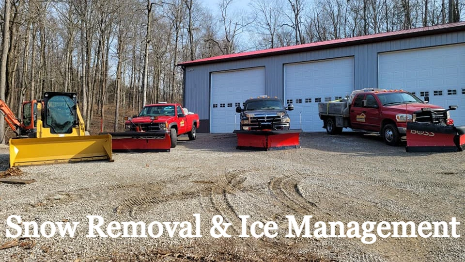 We are On Call 24/7 for snow removal during snow events, we clear and salt commercial parking lots and are available to help out our residential customers as well, and we offer Snow Removal and Ice Management Service Contracts