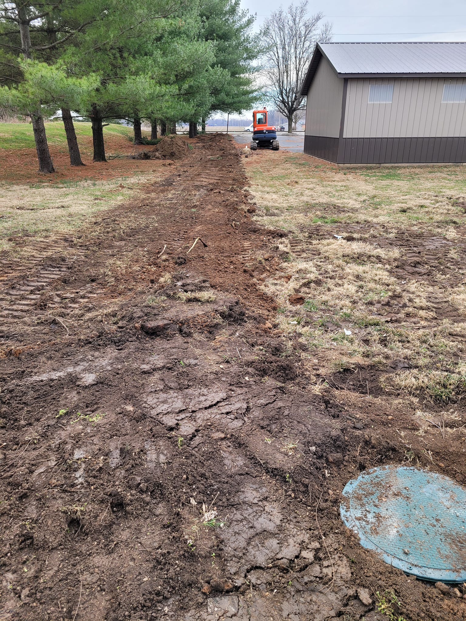 Successful projects completed by Romine Excavating & Septic based out of Hope, Indiana